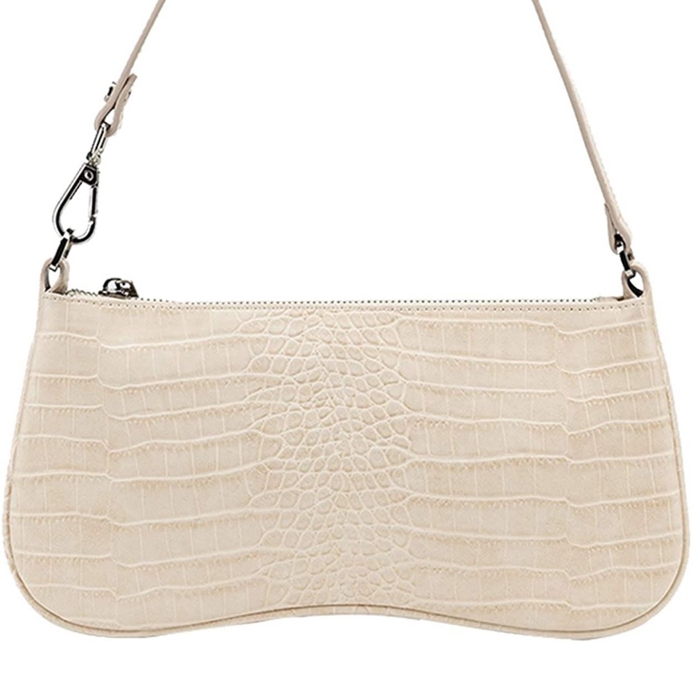 JW PEI Shoulder Vegan Leather Crocodile Bag-NWT
